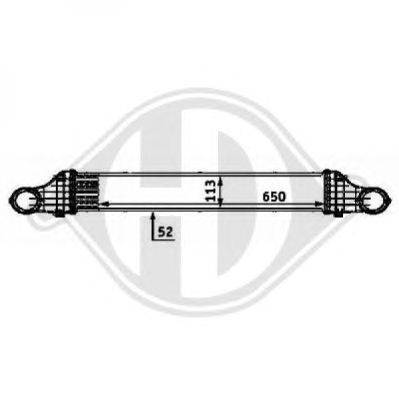 DIEDERICHS 8161508 - Интеркулер