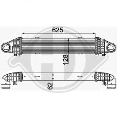 DIEDERICHS 8167206 - Интеркулер
