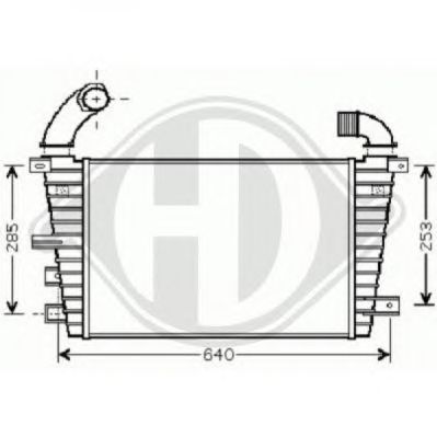 DIEDERICHS 8180612 -  Интеркулер