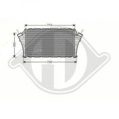 DIEDERICHS 8182512 - Интеркулер