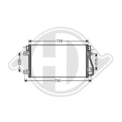 DIEDERICHS 8188503 -  Конденсатор, кондиционер