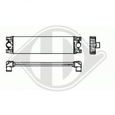 DIEDERICHS 8188504 -  Интеркулер