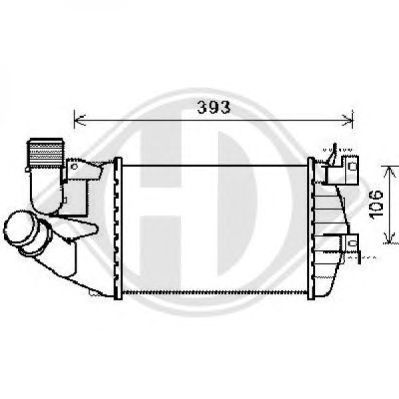 DIEDERICHS 8189107 -  Интеркулер