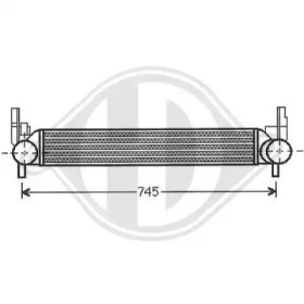 DIEDERICHS 8220607 -  Интеркулер