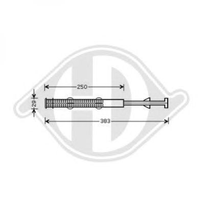 DIEDERICHS 8227201 - Осушитель, кондиционер