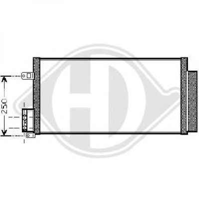 DIEDERICHS 8300501 -  Конденсатор, кондиционер