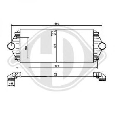 DIEDERICHS 8349102 -  Интеркулер