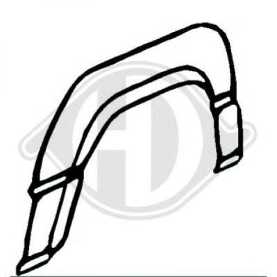 DIEDERICHS 9222032 -  Боковина