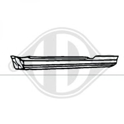 DIEDERICHS 9322021 -  Накладка порога