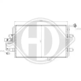 DIEDERICHS dcc1445 -  Конденсатор, кондиционер