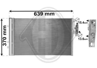 DIEDERICHS dcc1580 -  Конденсатор, кондиционер