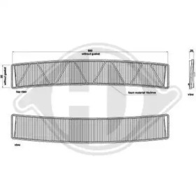 DIEDERICHS dci0055 -  Фильтр воздуха в салоне