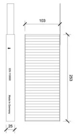 DIEDERICHS dci0225s -  Фильтр воздуха в салоне