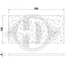 DIEDERICHS dci0251m -  Фильтр воздуха в салоне