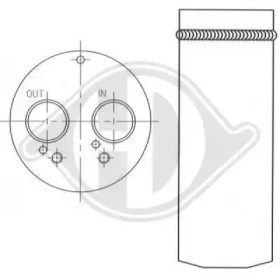 DIEDERICHS dct1021 -  Осушитель, кондиционер