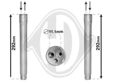 DIEDERICHS dct1048 -  Осушитель, кондиционер