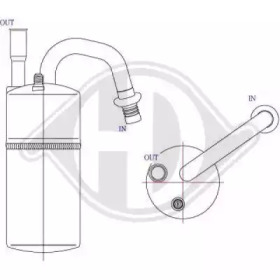 DIEDERICHS dct1098 -  Осушитель, кондиционер