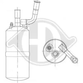 DIEDERICHS dct1102 -  Осушитель, кондиционер