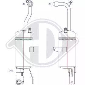 DIEDERICHS dct1106 -  Осушитель, кондиционер