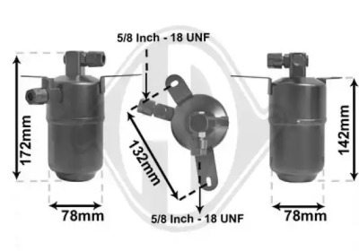 DIEDERICHS dct1137 -  Осушитель, кондиционер