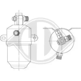 DIEDERICHS dct1150 -  Осушитель, кондиционер