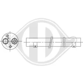 DIEDERICHS dct1157 -  Осушитель, кондиционер