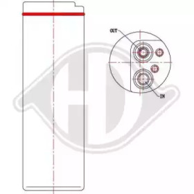 DIEDERICHS dct1164 -  Осушитель, кондиционер