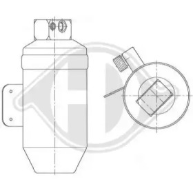 DIEDERICHS dct1169 -  Осушитель, кондиционер