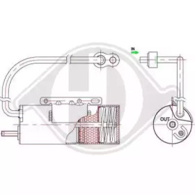 DIEDERICHS dct1171 -  Осушитель, кондиционер