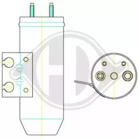 DIEDERICHS dct1184 -  Осушитель, кондиционер