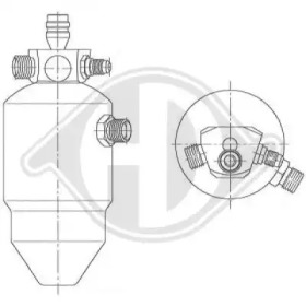DIEDERICHS dct1188 -  Осушитель, кондиционер