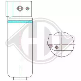 DIEDERICHS dct1198 -  Осушитель, кондиционер