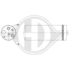 DIEDERICHS dct1206 -  Осушитель, кондиционер