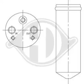 DIEDERICHS dct1255 -  Осушитель, кондиционер
