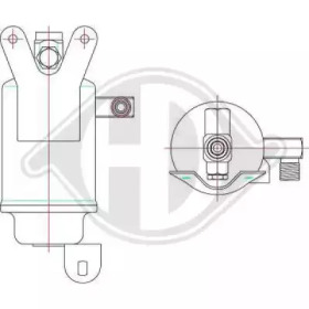 DIEDERICHS dct1267 -  Осушитель, кондиционер