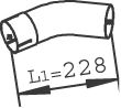 DINEX 28753 -  Труба выхлопного газа