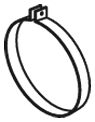 DINEX 28808 - Стопорное кольцо, глушитель