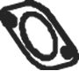 DINEX 32803 -  Прокладка, труба выхлопного газа