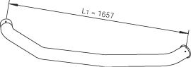DINEX 47635 -  Труба выхлопного газа