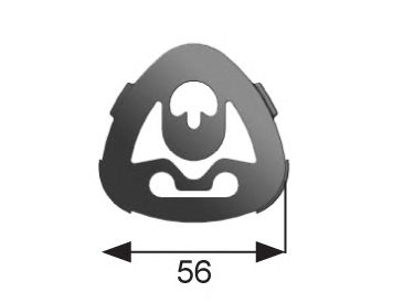 DINEX 50984 -  Резиновые полоски, система выпуска