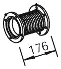 DINEX 53187 -  Сильфон, система выпуска