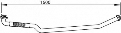 DINEX 53247 -  Труба выхлопного газа