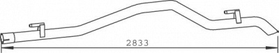 DINEX 53799 -  Труба выхлопного газа