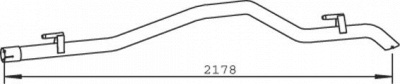 DINEX 54610 -  Труба выхлопного газа