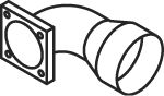 DINEX 64222 -  Труба выхлопного газа