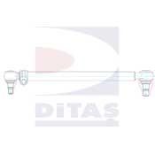 DITAS a12586 -  Продольная рулевая тяга