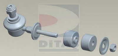 DITAS a23402 -  Тяга / стойка, стабилизатор