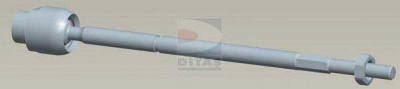 DITAS a23618 -  Осевой шарнир, рулевая тяга