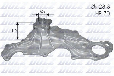 DOLZ f116 -  Водяной насос