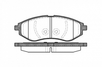 DR!VE dp1010100051 -  Комплект тормозных колодок, дисковый тормоз